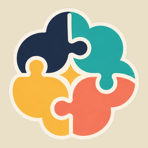 Finds & Pieces puzzle-piece logo